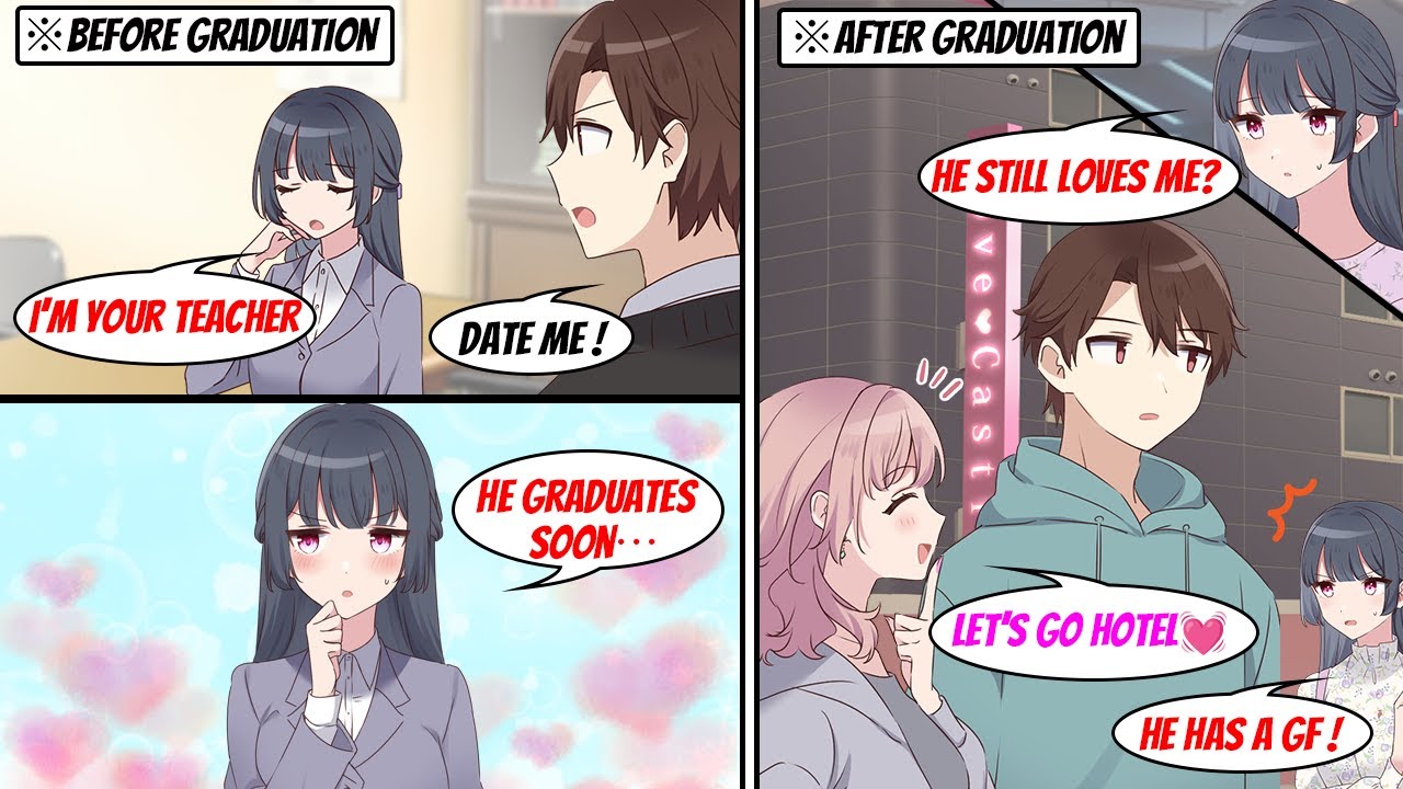 I got rejected by my teacher because I'm her student but...［Manga dub］［RomCom］
