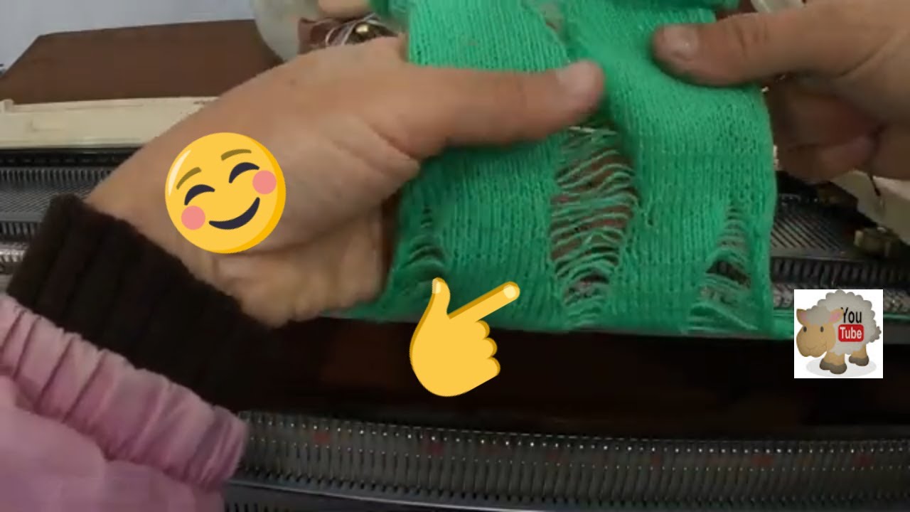 ponto vazado próprio para verão feito em máquina de tricô
