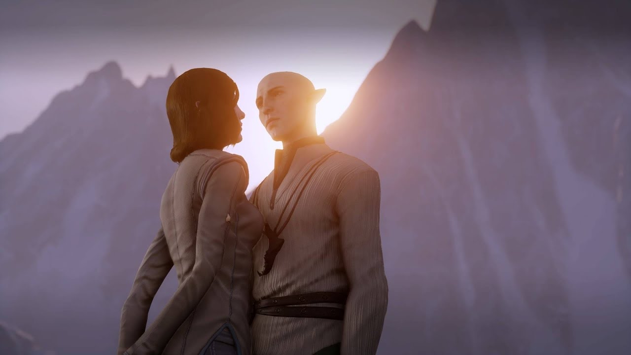 Dragon Age Inquisition -  Solas Romance Cutscenes