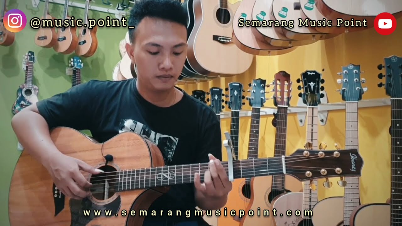 Gitar Akustik Ibanez EW-50 - Premium Custom by Semarang Music Point - Way Back Home - Shaun