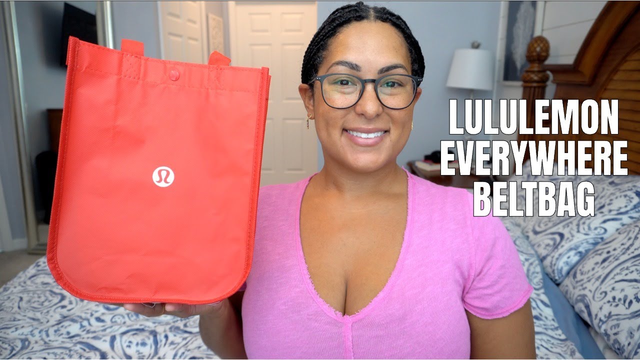 LULULEMON EVERYWHERE BELT BAG 2L UNBOXING | mod shots, what fits inside, and more
