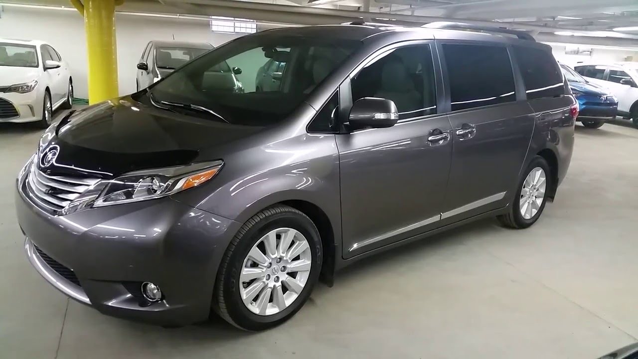 2016 Toyota Sienna Limited FWD or AWD Detailed Review and walk around