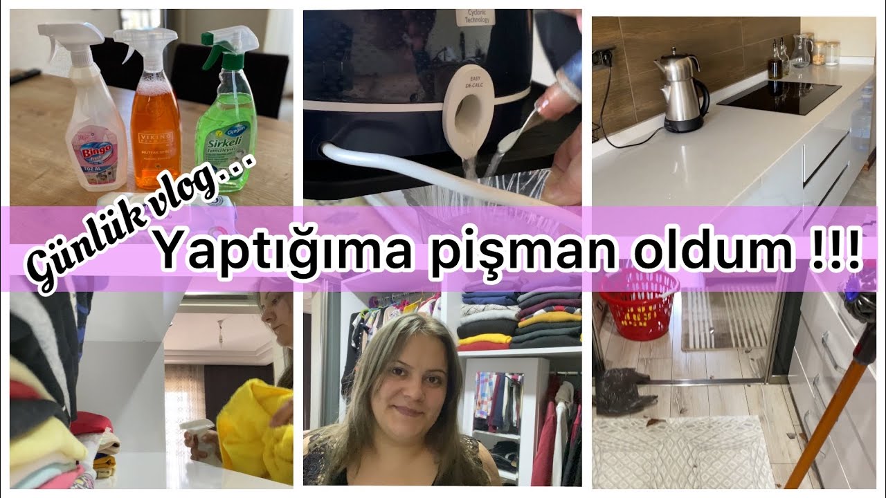 BİNGO TOZ ALMA SPREYİ// KULLANDIĞIM DETERJANLAR //BİTENLER //BİRİKEN ÜTÜLER #vlog298