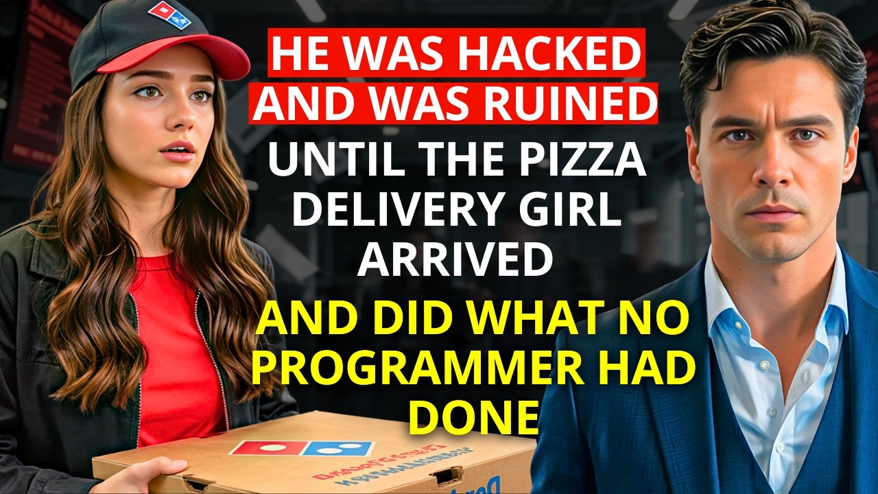 he was HACKED and was RUINED… until the PIZZA DELIVERY GIRL arrived and did what no PROGRAMMER had
