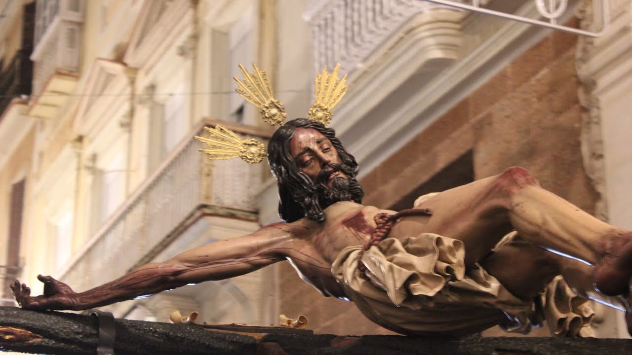 TRASLADO CRISTO DE LAS AGUAS A LA IGLESIA DE SAN ANTONIO DE CÁDIZ 