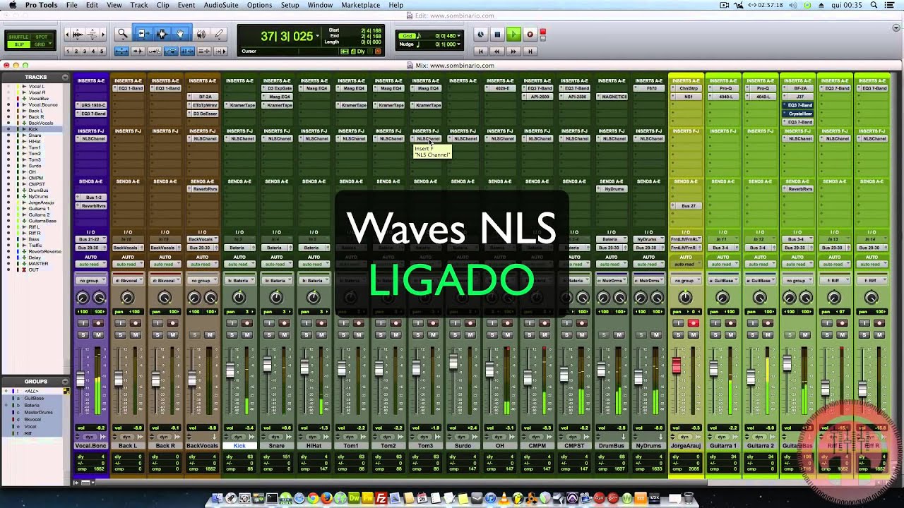 Como conseguir Calor Analógico com o Plugin Waves NLS