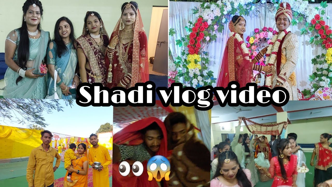 Shadi vlog🎉 video ❤️full masti vlog video  wedding #vlog #youtube  #shadi  &lrm;@nadanvloggerraj3368&nbsp;