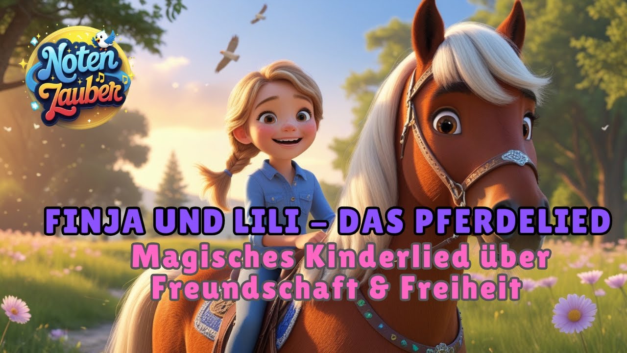 Pferdelied | Finja & Lilli &ndash; Das Pferdeabenteuer 🐎 ⭐️ | Tierlied | Kinderlied #kinderlieder
