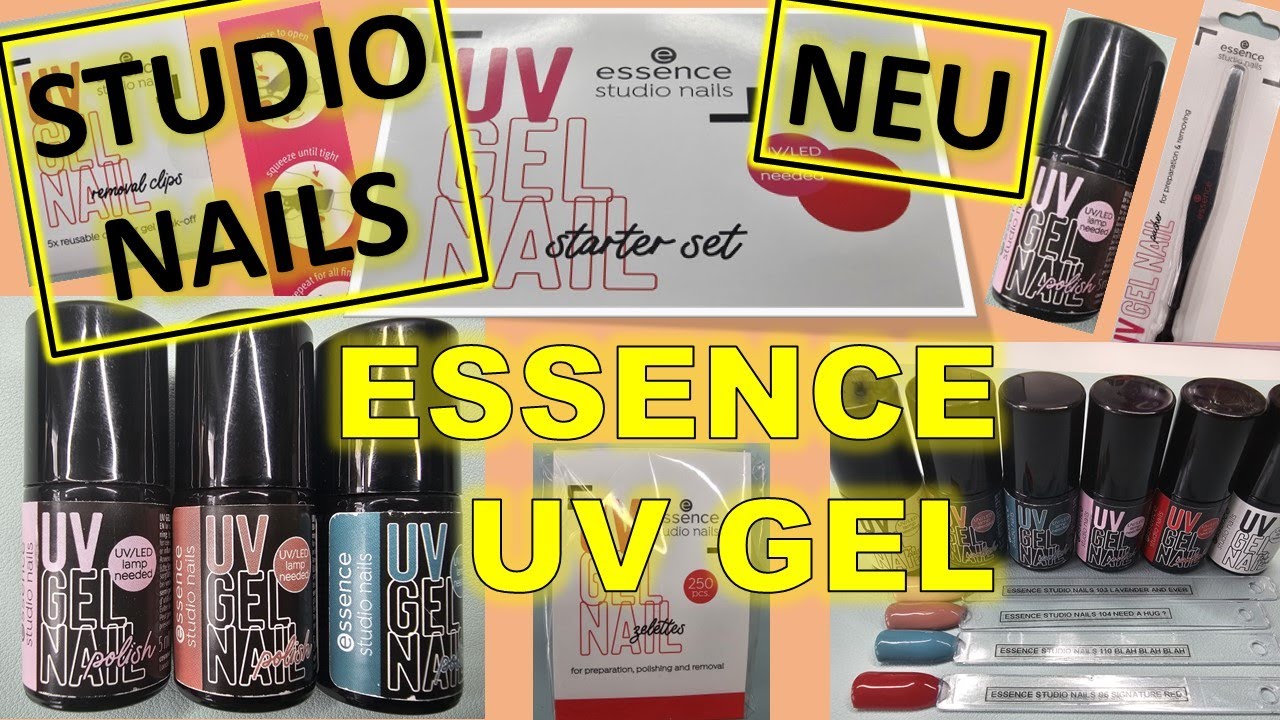 NEW | ESSENCE UV GEL NAIL | Essence Studio Nails 💅🏻 Teil 1/3 #nails #nailart #beauty