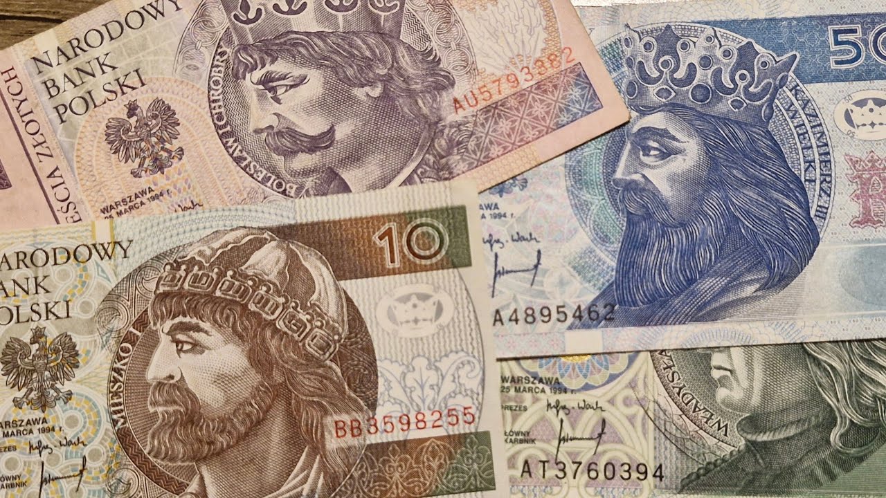 180 złotych wygrane na aukcji za 14 euro , banknoty 1994 