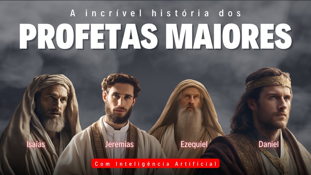 VEJA A INCR&Iacute;VEL HIST&Oacute;RIA DOS PROFETAS MAIORES DA B&Iacute;BLIA SAGRADA ISA&Iacute;AS, JEREMIAS, EZEQUIEL E DANIEL