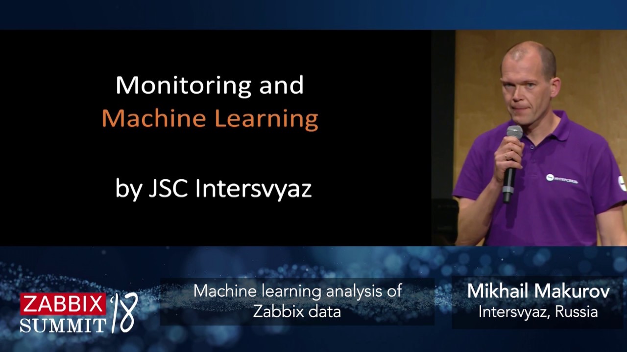 Mikhail Makurov - Machine learning analysis of Zabbix data