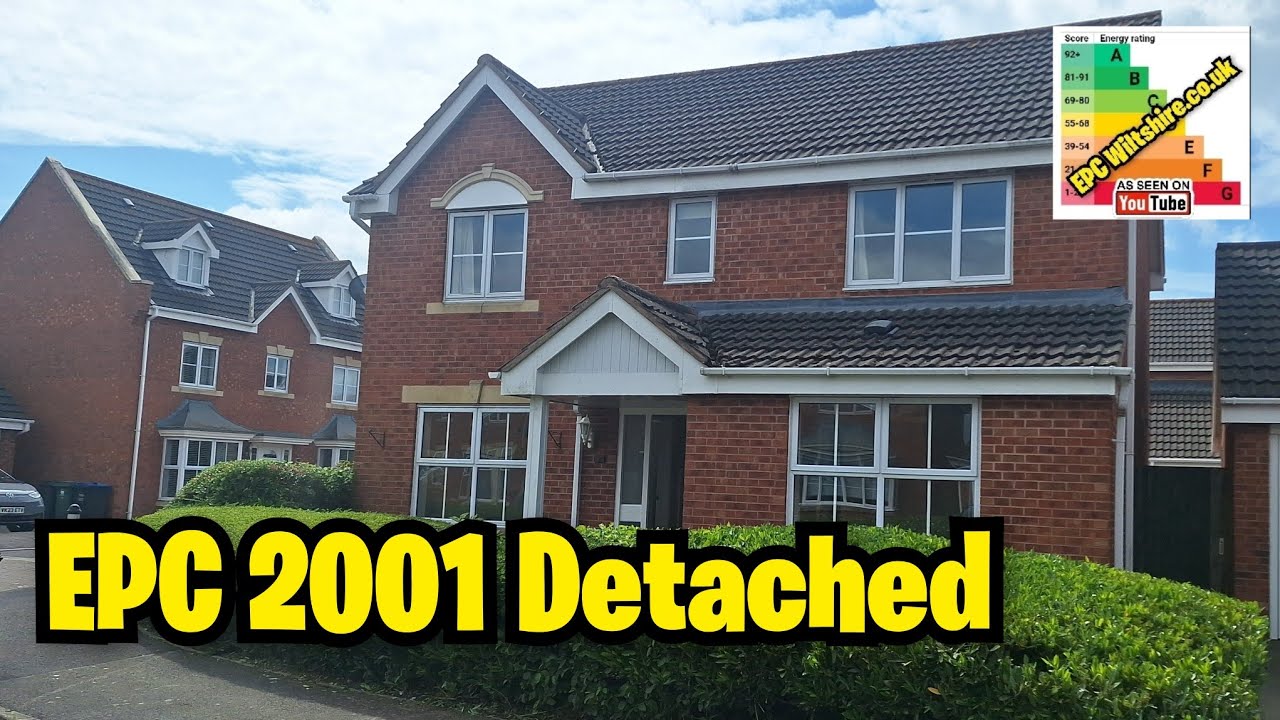 EPC on a  2001 Detached House walk through explained