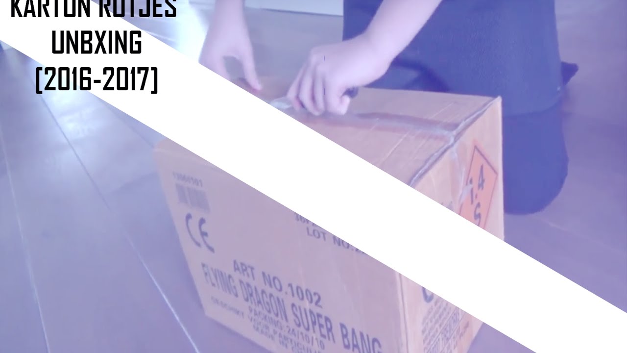 KARTON ROTJES| UNBOXING| [2016-2017]
