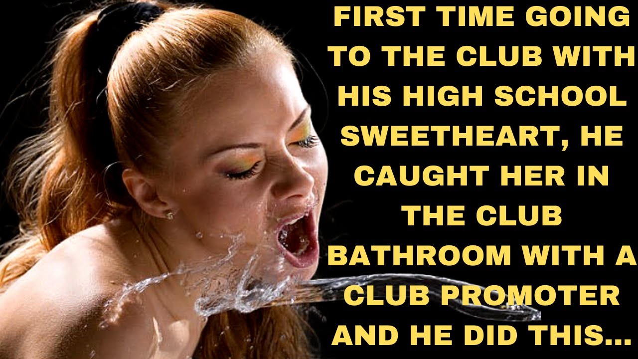 He caught his girlfriend in the bathroom with a club promoter and did this happened