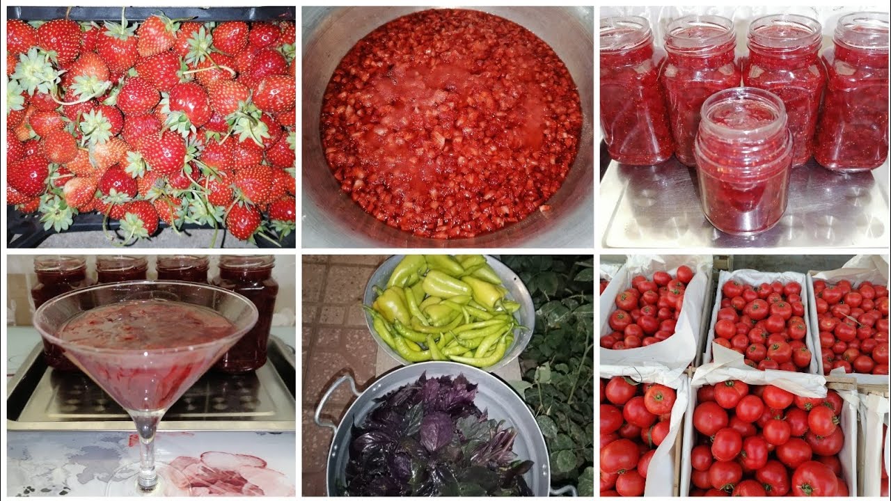 QIŞLIQ HAZIRLIQLARIM DAVAM ETMƏKDƏDİ.ÇİYƏLƏYİN YENİ ÜSULLA BİŞİRİLMƏSİ.SOYMA POMİDOR.