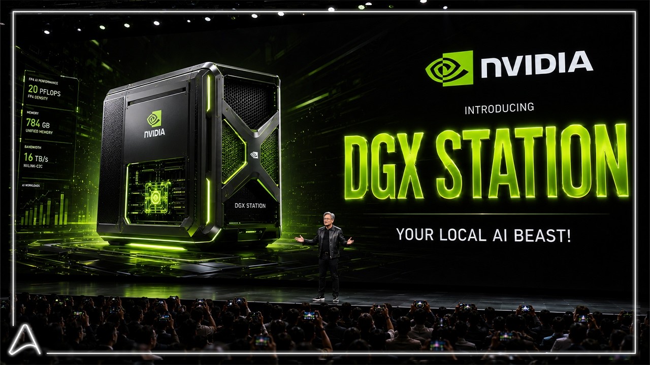 NVIDA's New DGX Stations Destroying The Entire AI INDUSRTY!