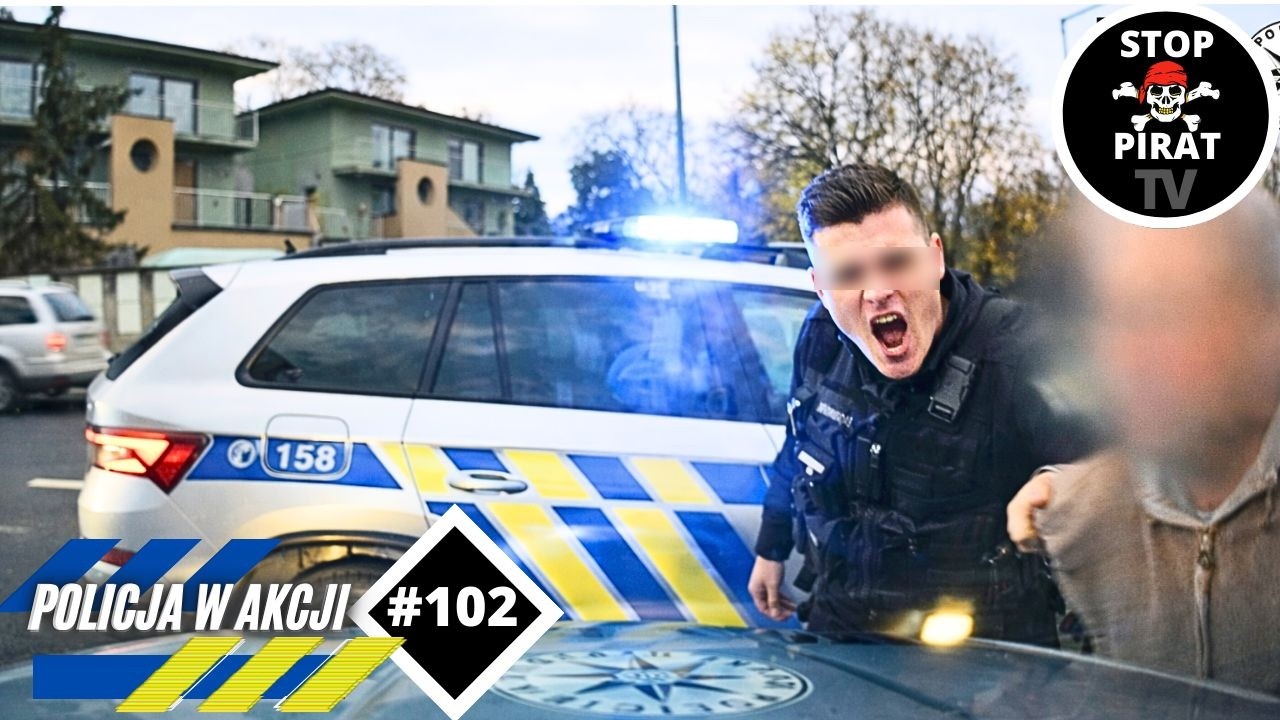 POLICJA W AKCJI #102 - Uciekali przed policją i sfilmowali własny pościg, Szalone interwencje służb!