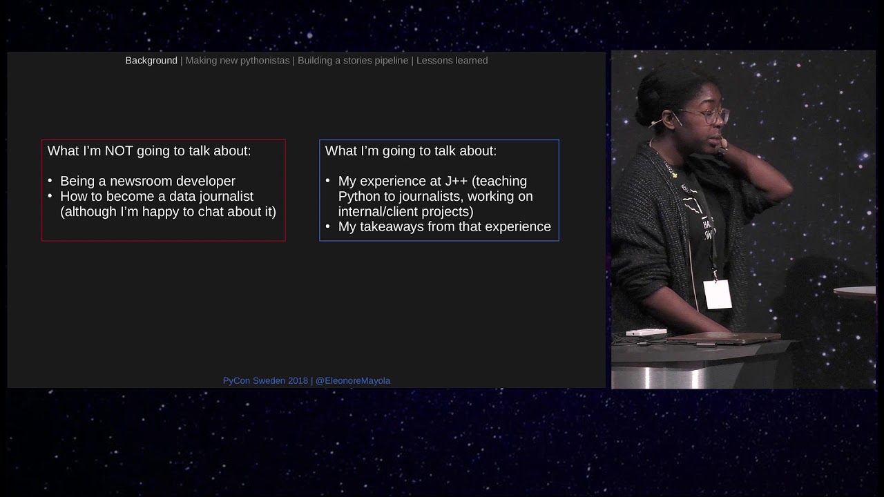 A developer amongst (data) journalists by Eléonore Mayola