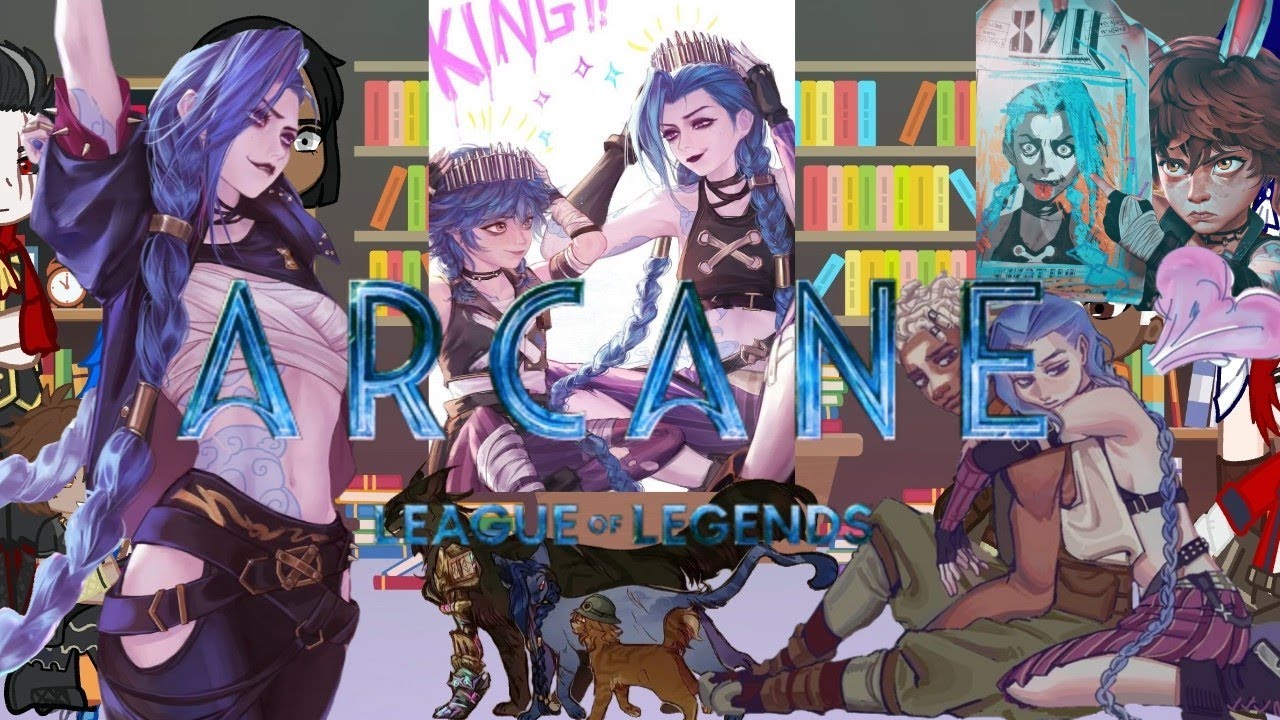 Arcane react to Jinx 4/? |gacha| |0.5x|