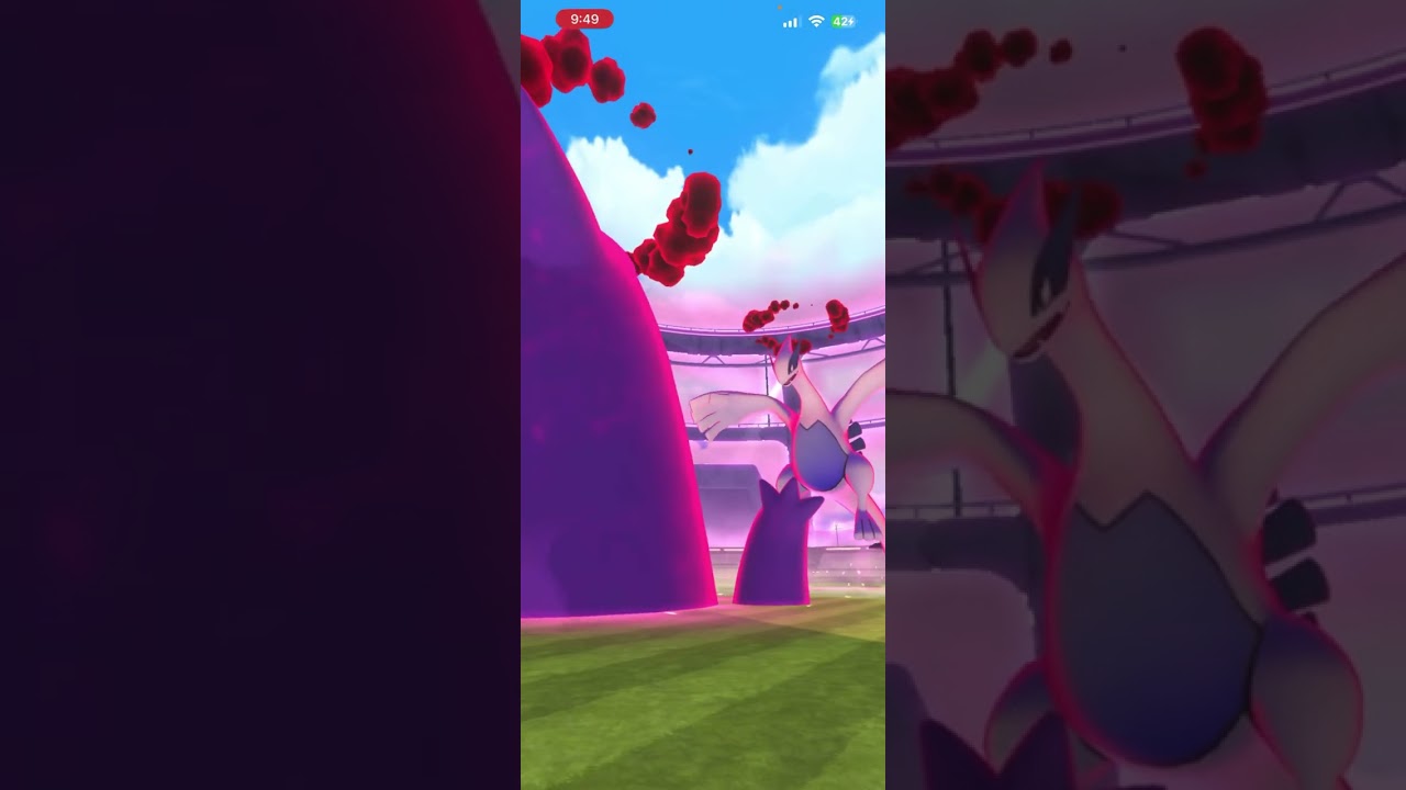Dynamax Lugia Solo 🍄, No Weather Boost, No Helpers, No Adventure Effect, AoE: Fly/Future Sight