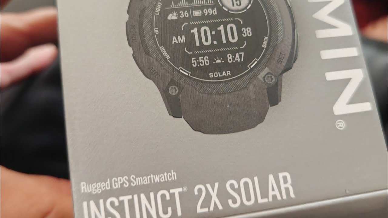 Garmin instinct solar 2x real life solar charging test.