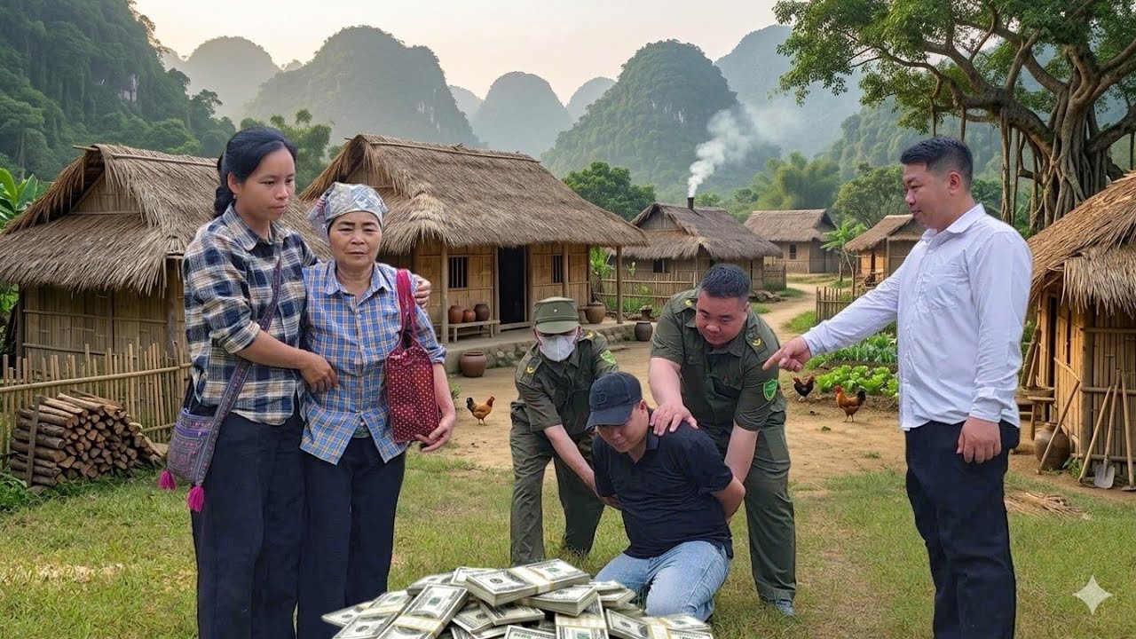 경찰 개입 &mdash; 한부모 엄마, 가난한 노인을 돕기 위해 1만 달러를 건 CEO Khanh에 충격