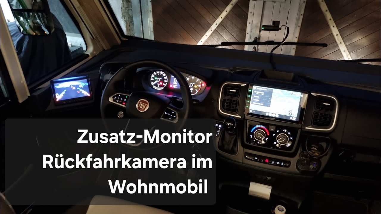 Zusätzlicher Bildschirm für unser Wohnmobil Mobilvetta Kea i 86