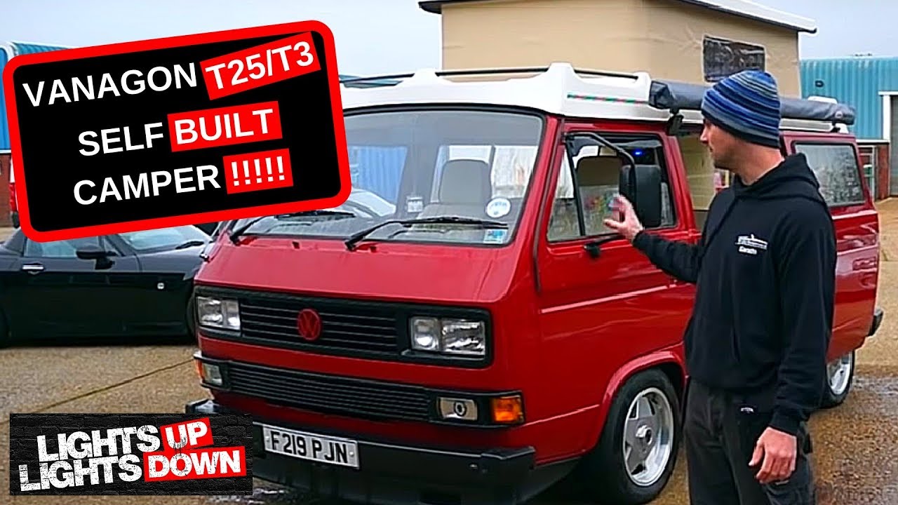 Деррик! Самодельный кемпер Volkswagen T25/T3 — Vanagon