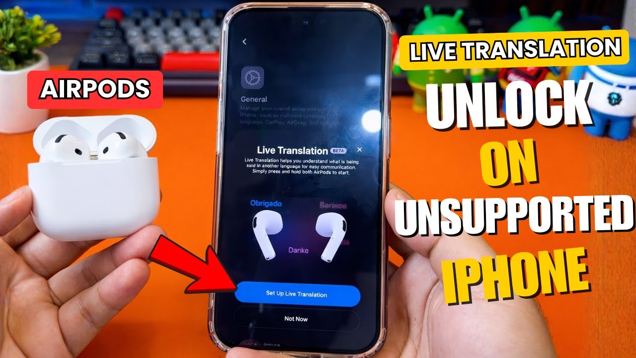 Enable AirPods Live Translation on Unsupported iPhone (No Jailbreak)