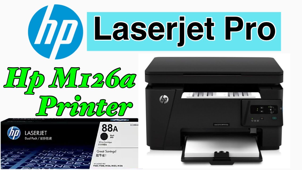HP LaserJet Pro MFP M126a Best Laser Printer in 2022|Unboxing & Installing Full details In Hindi