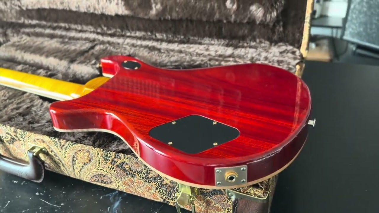 PRS Wood Library McCarty 594 Flamed Painted Neck Ebony Board McCarty Burst 2021