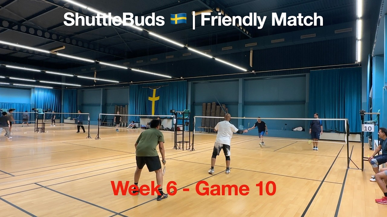 Best Match Of the Week | Doubles Battle 😎 | Indian Players Sweden | Week 6 – Game 10