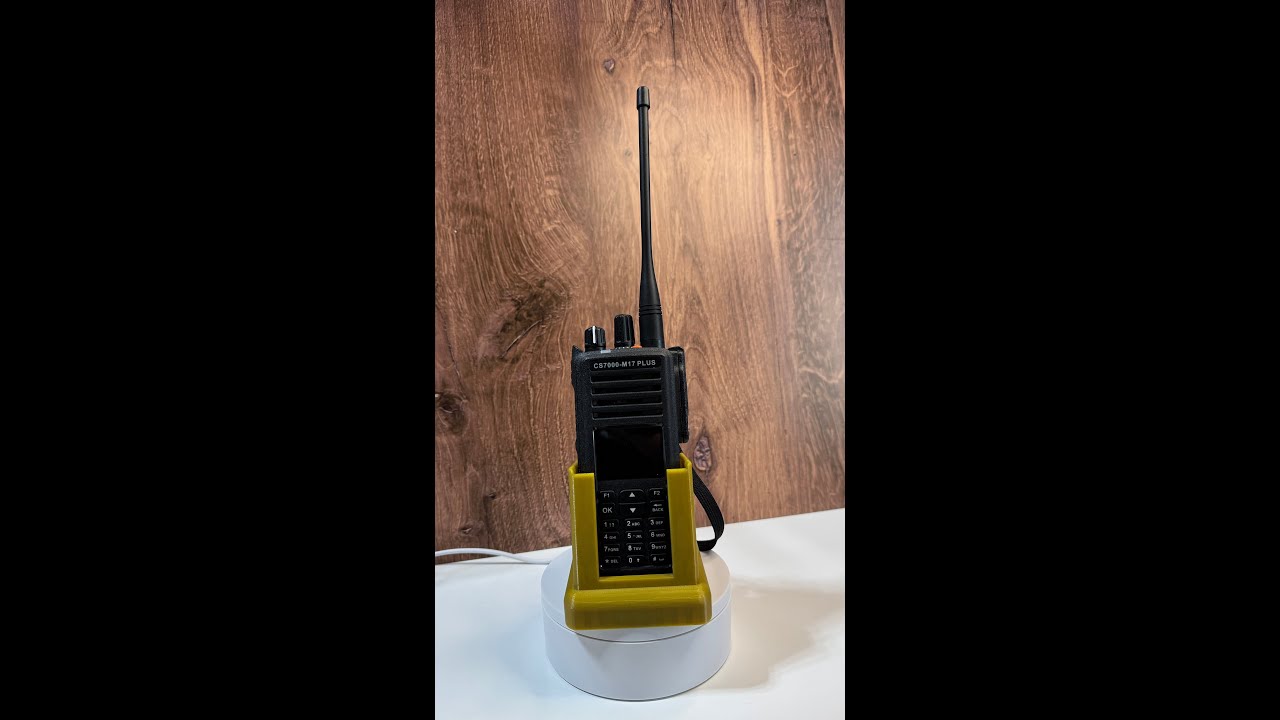 Обновление прошивки на портативной радиостанции Connect Systems CS7000 M17 Plus.