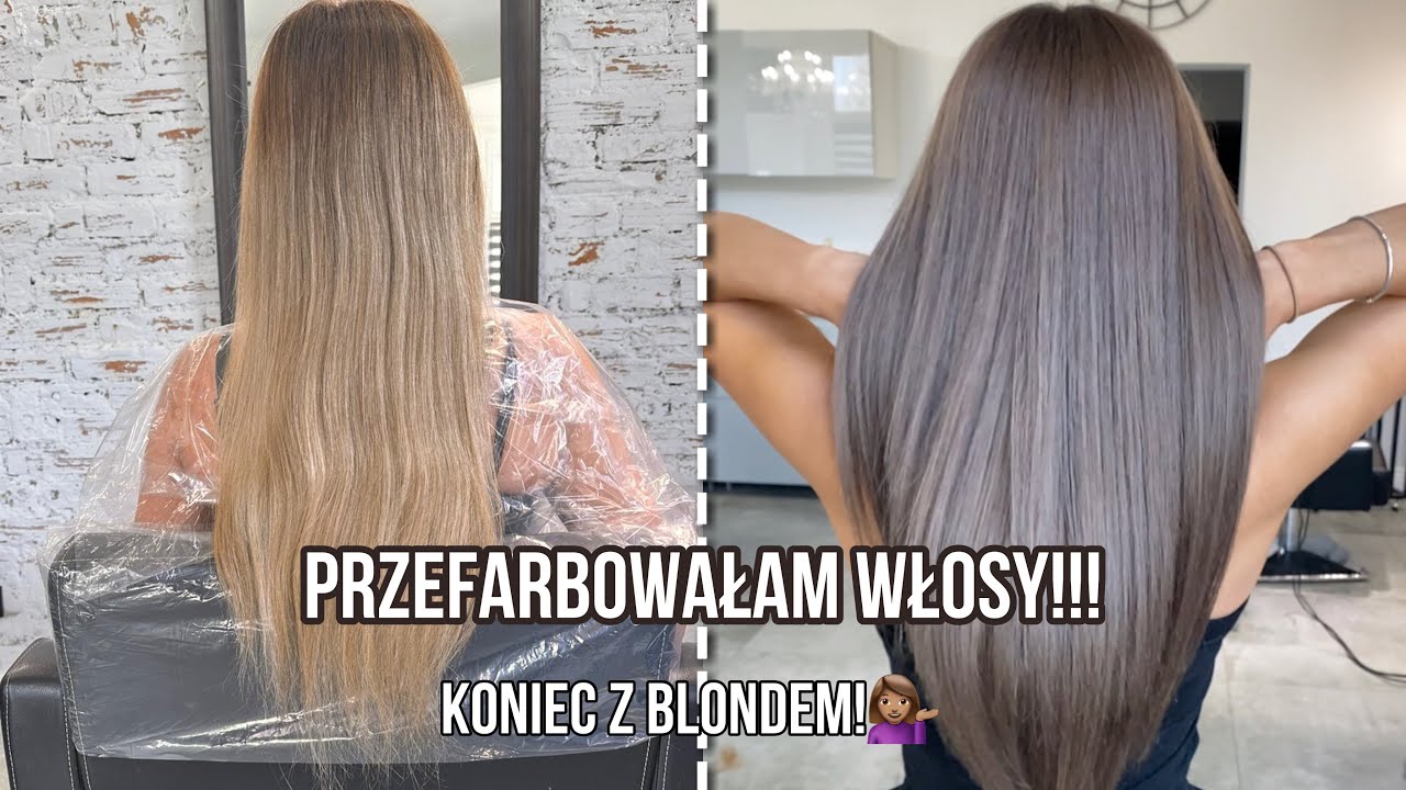 PRZEFARBOWAŁAM WŁOSY!! KONIEC Z BLONDEM 💁🏽‍♀️ | METAMORFOZA