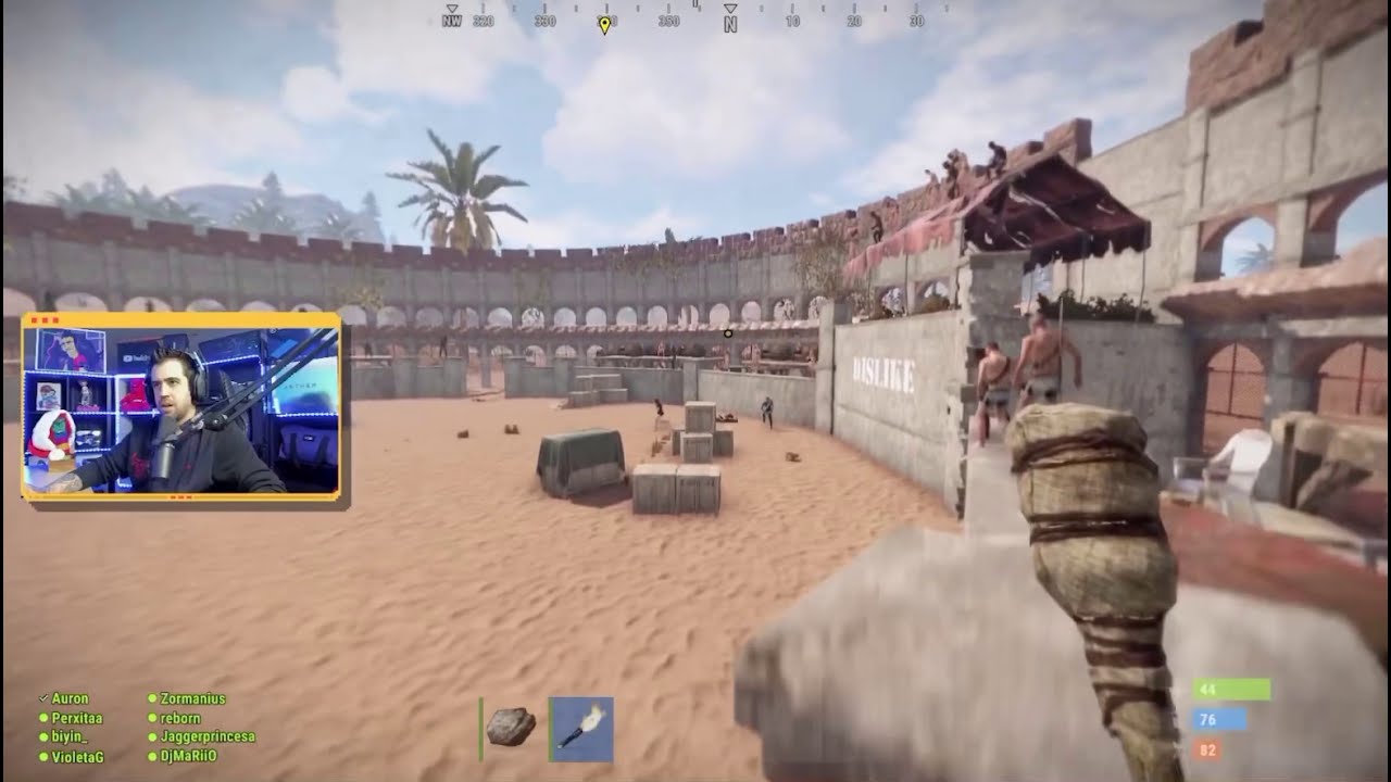 Perxitaa y VioletaG vs IBAI y BarbeQ | EGOLAND EVENTO DEL COLISEO