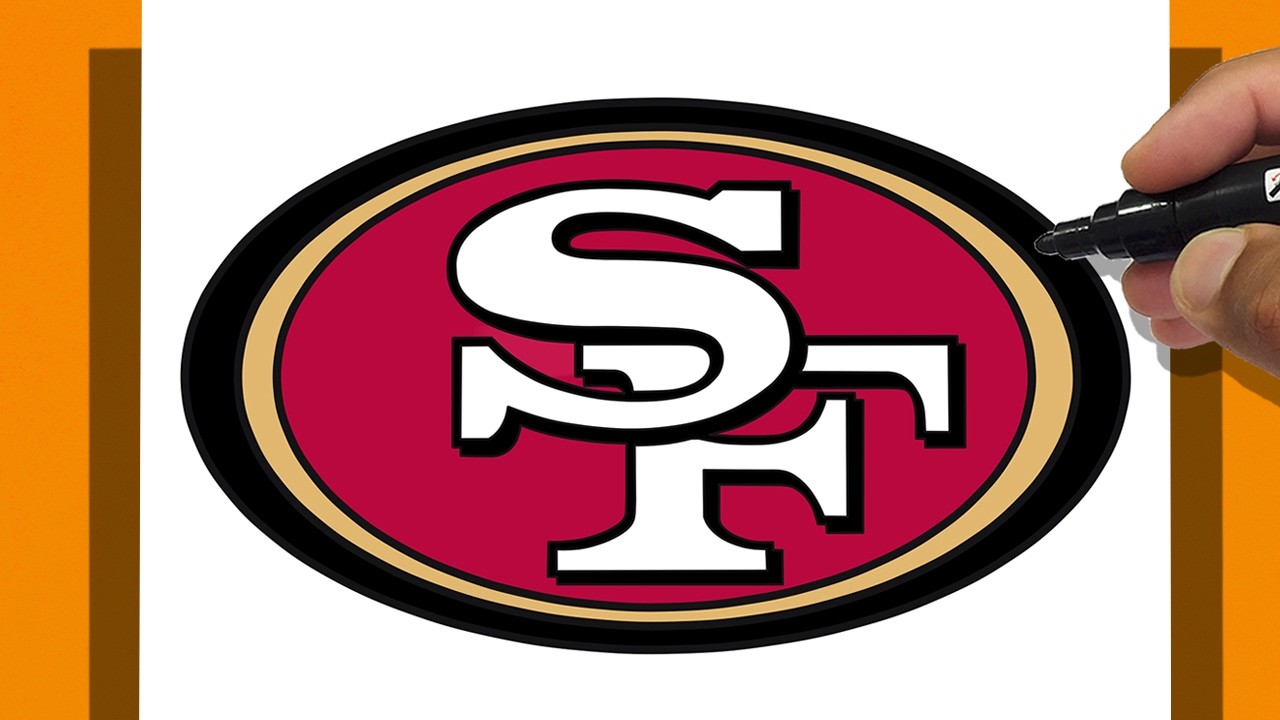 How To Draw San Francisco 49ers - SUPER BOWL LIX