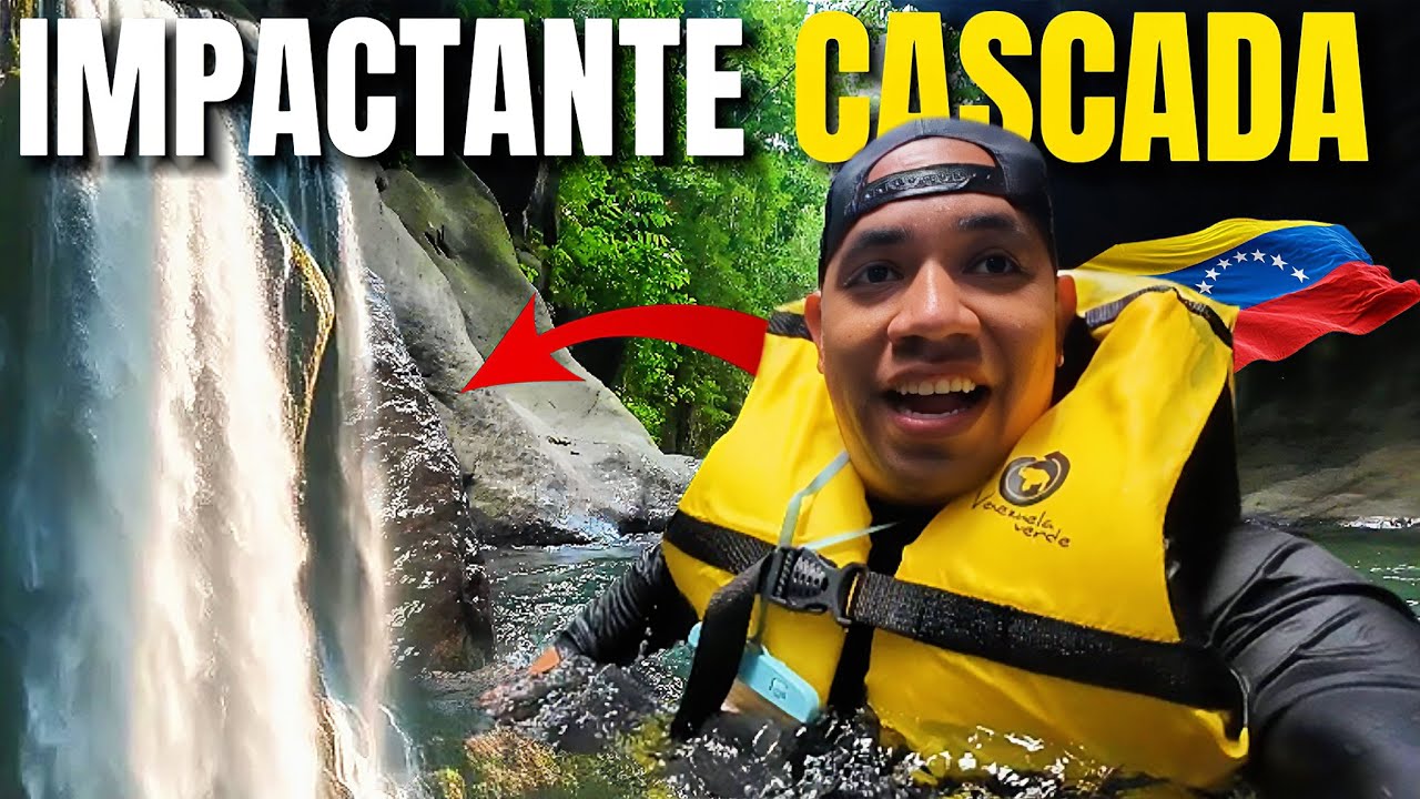 Debes HACER ESTO SI VIAJAS A VENEZUELA: YARACUY CASCADA LA GRIETA