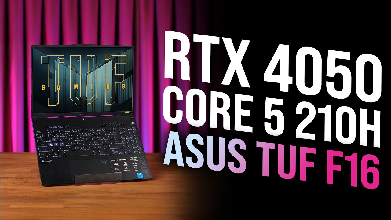 MEKANİZE GÜÇ GİTTİĞİN HER YERDE! ASUS TUF GAMING F16 | NVIDIA RTX 4050 - INTEL CORE 5 210H