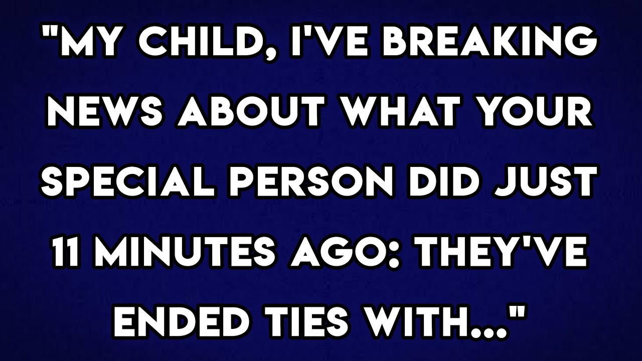 «Я видела, как они разрывали отношения с... (11 минут назад)» | Послание Бога сегодня #godsays #d...