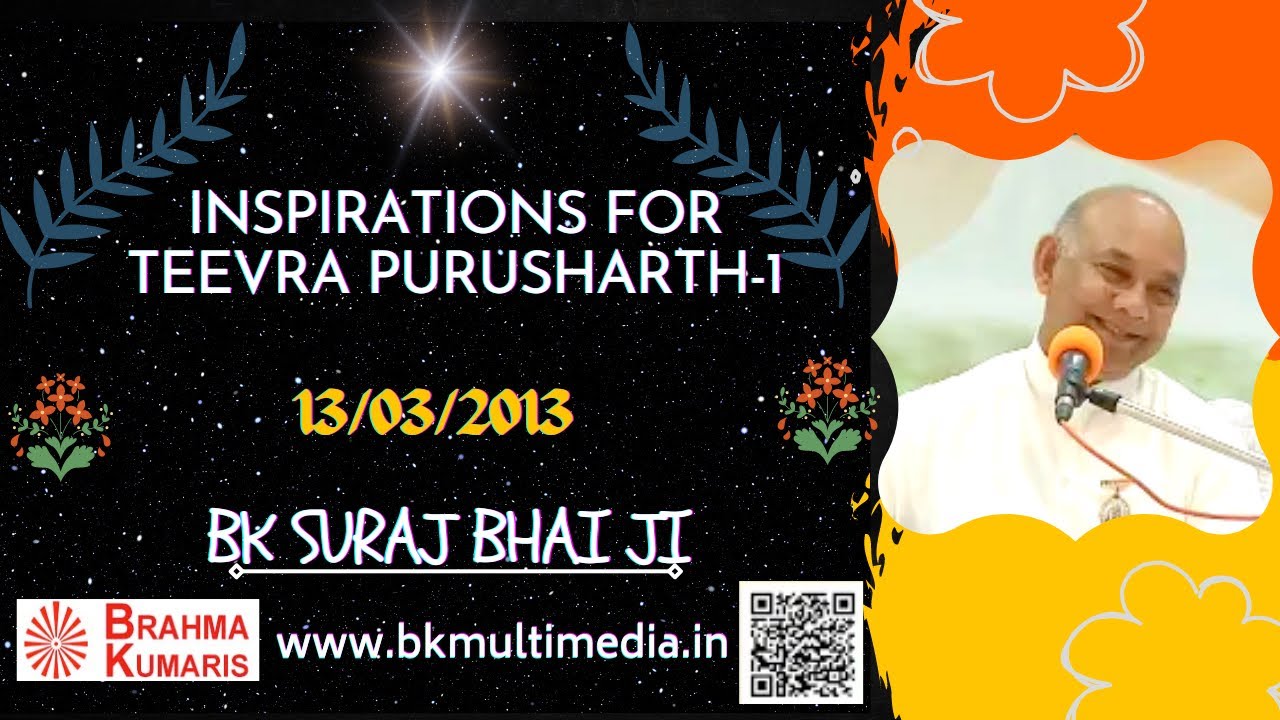 Inspirations for Teevra Purusharth - Suraj Bhai Ji 13/3/2013 Part-1