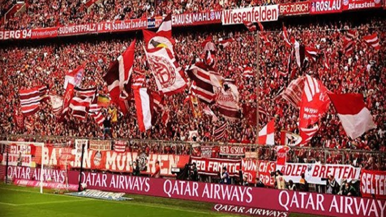 Bayern Munich fans singing 
