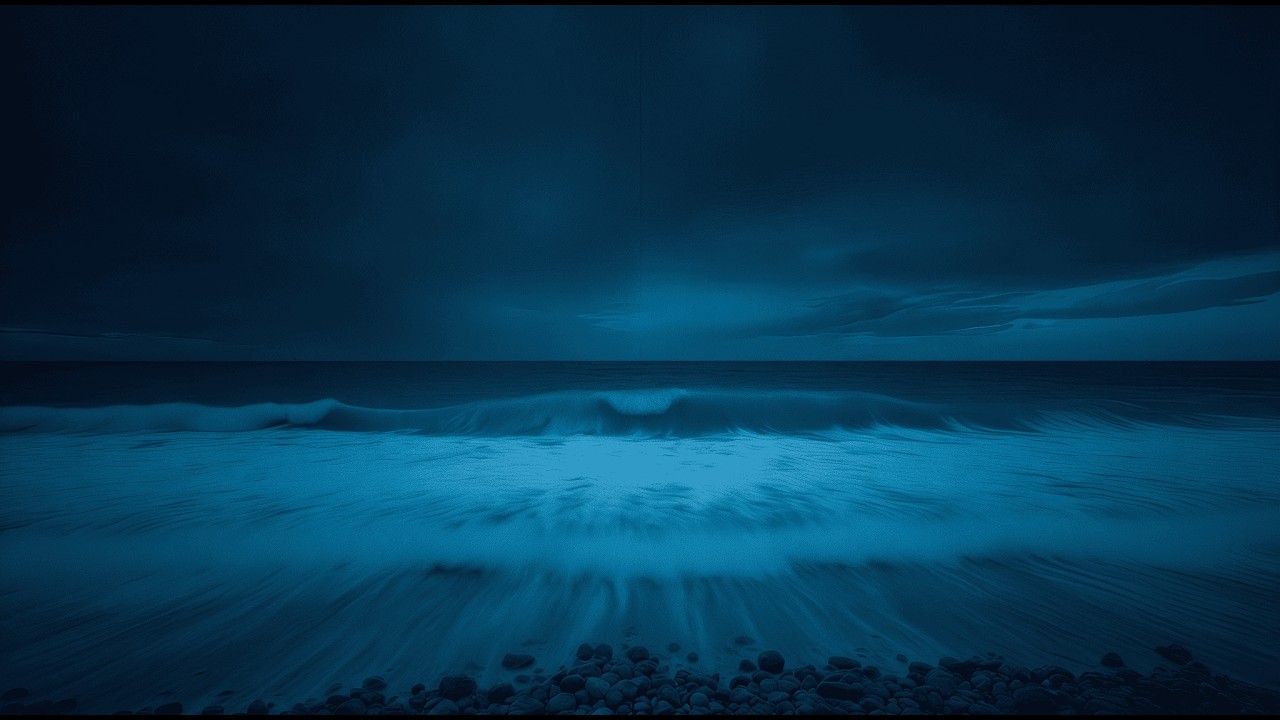 Deep Sleep 5 Hours - Overcome Anxiety And Sleep Instantly With Gentle Ocean Sounds For Night