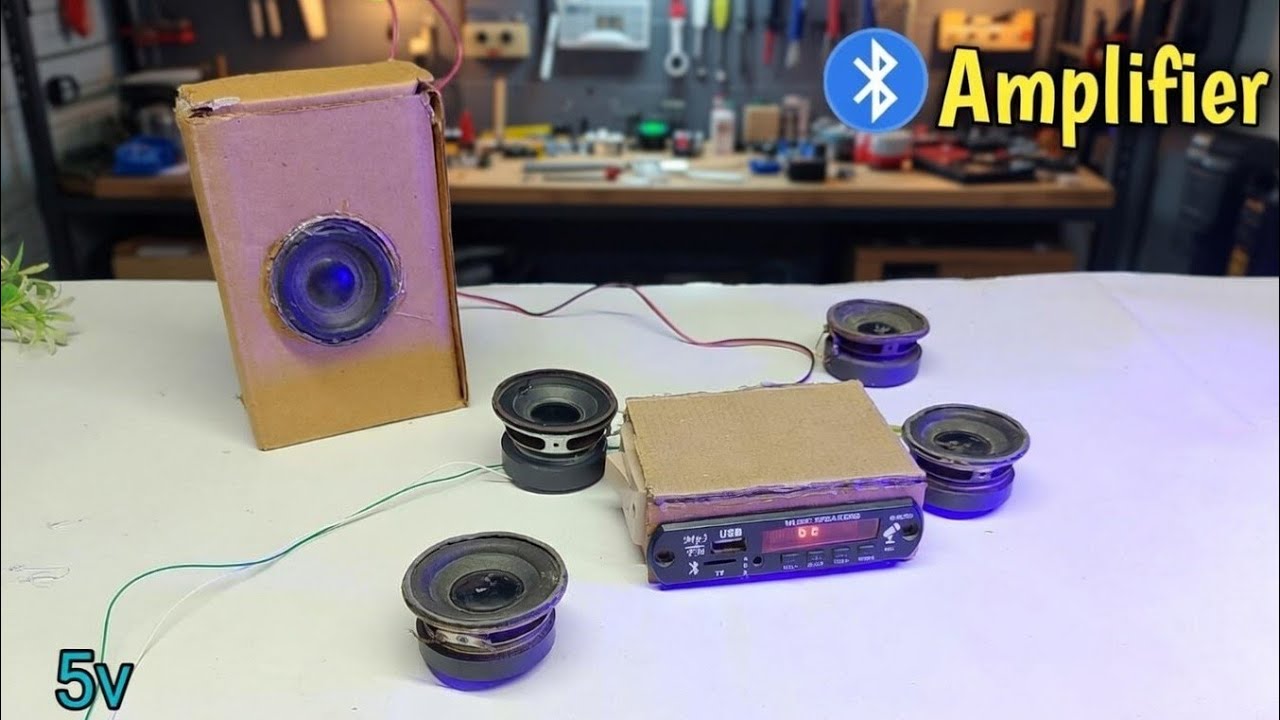 HOW TO MAKE MINI DJ AMPLIFIER || 💥घर पर बनाओ मिनी एमप्लीफायर