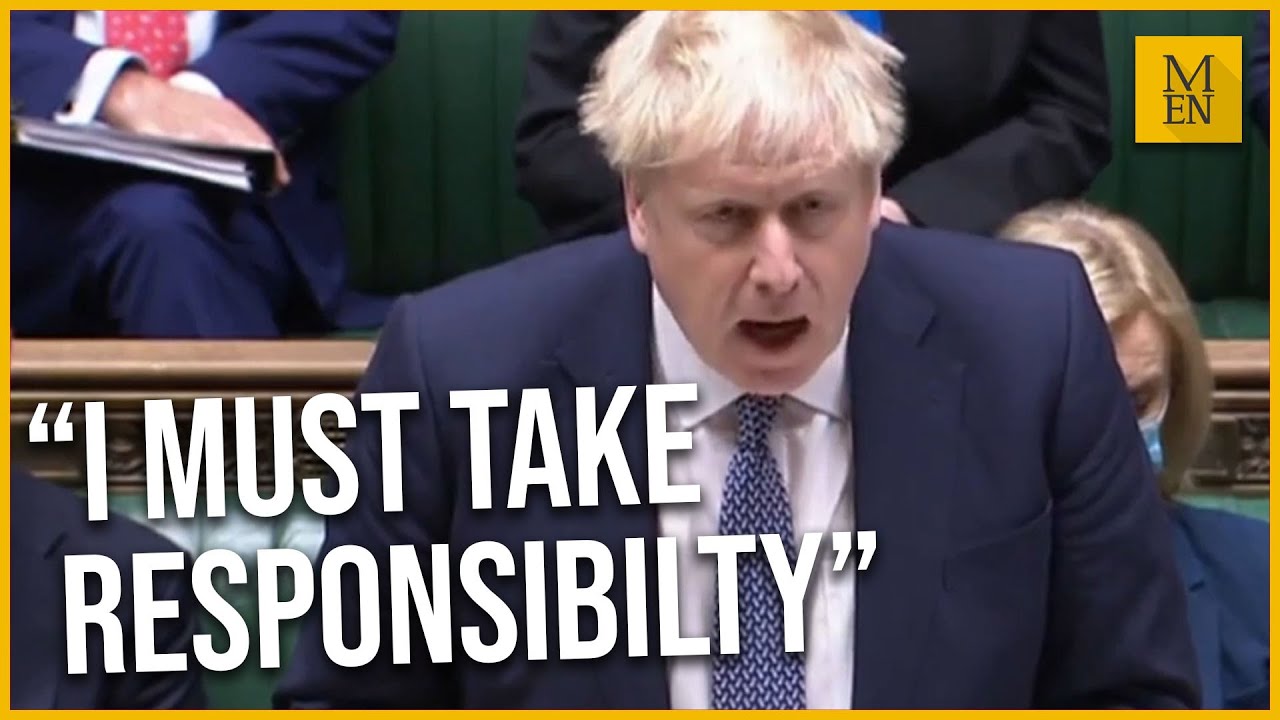 Boris Johnson addresses lockdown breaking BYOB party during PMQs
