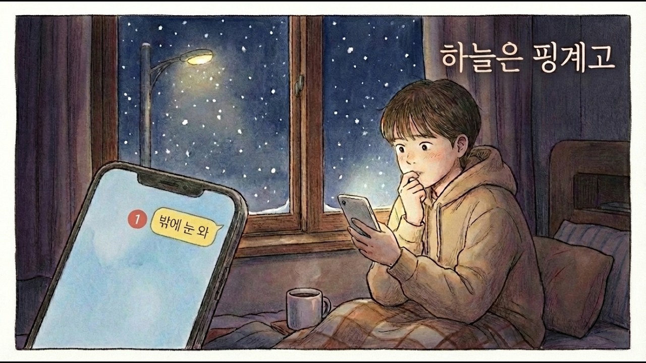 너의 말 한 마디를 기다리는 이 순간이 설레 - 답장해줘 (♬)