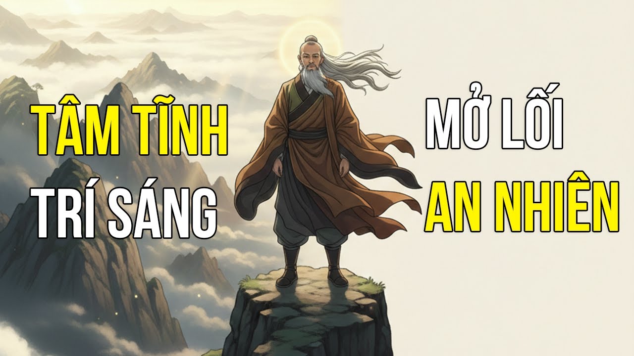 Tâm tĩnh trí sáng mở lối an nhiên, soi đường tỉnh thức, giúp lòng người vững vàng trước bão đời!