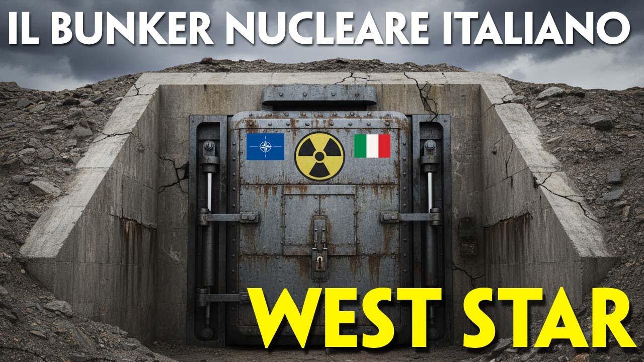 WEST STAR: ESPLORIAMO IL BUNKER ANTIATOMICO ITALIANO DELLA NATO. ERA IL PIÙ GRANDE USATO IN  EUROPA