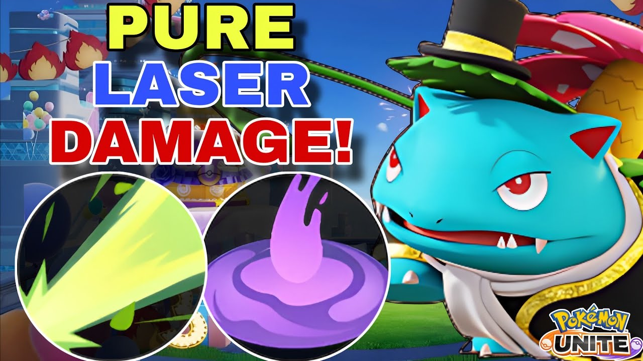 Perfect Positioning Makes SOLAR BEAM VENUSAUR Absolutely Terrifying! | Pokemon Unite