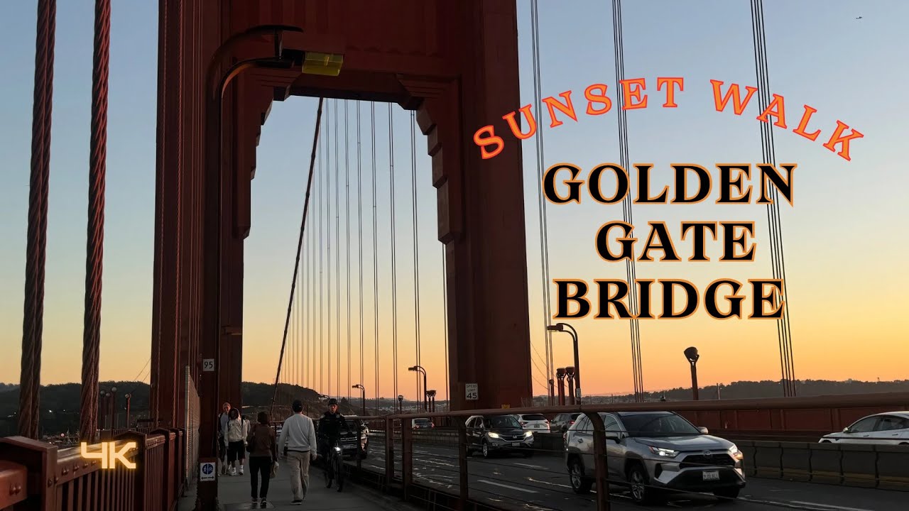 Golden Gate Bridge Sunset Views